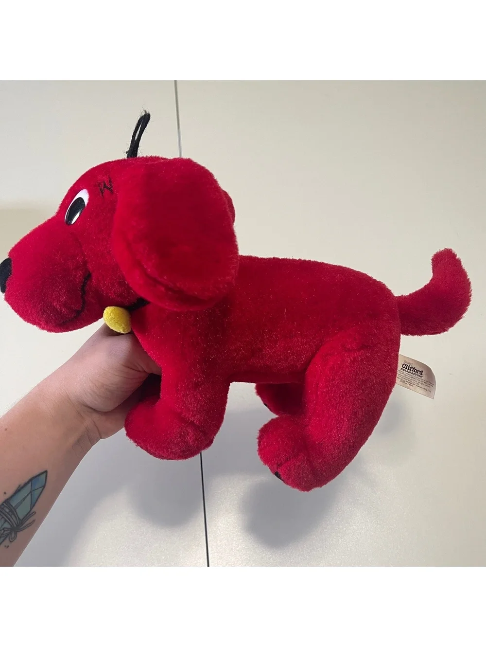 Vintage Clifford The Big Red Dog Small Stuffed Animal Toy